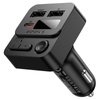 Borofone FM-Transmitter BC60 Hero MP3, Bluetooth - 2×USB + Typ C - PD 20W schwarz