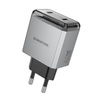 Borofone Netzladegerät BN21 Lena - 2×Typ C - PD 40W grau