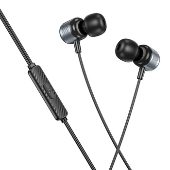 Borofone Słuchawki BM93 Platinum z mikrofonem szare