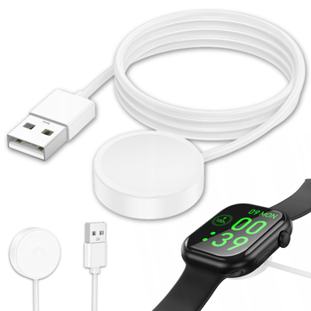 Borofone Induktives Smartwatch-Ladegerät BD10/BD10 Ultra weiß