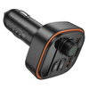 Borofone FM-Transmitter BC59 Heroic MP3, Bluetooth - 2×USB + Typ C - schwarz