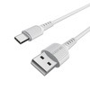 Borofone Kabel BX16 Easy - USB auf Typ C - 3A 1 m weiß