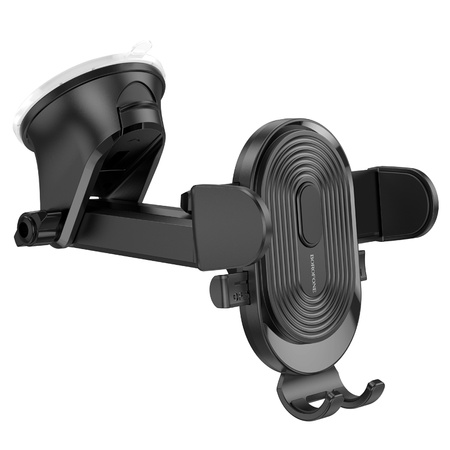 Borofone Uchwyt Samochodowy BH85 Experience z przyssawką czarny