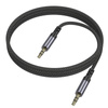 Borofone Kabel AUX BL24 Graceful - Typ C na jack 3,5mm - 1 metr czarny
