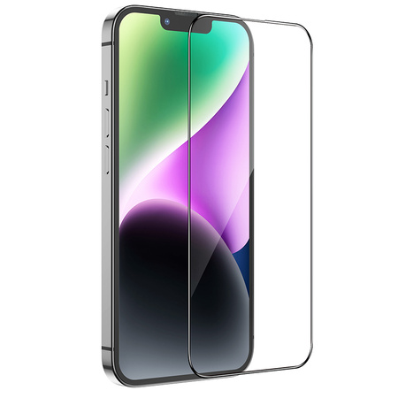 Borofone Hartowane szkło BF6 Diamond Armor Full Screen HD do Iphone 15/16 - 10 sztuk