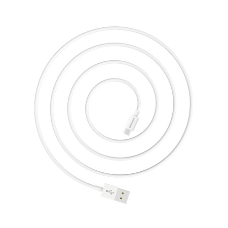 Borofone Kabel BX22 Bloom - USB na Micro USB - 2,4A 1 metr biały
