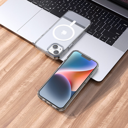 Borofone Hülle BI5 Ice Shield Magnetic Iphone 15 Plus transparent