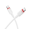 Borofone Kabel BX110 Beneficio - Typ C na Typ C - 60W 3A 1 metr biały