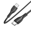 Borofone Kabel BX51 Triumph - Typ C na Typ C - 60W 1 metr czarny