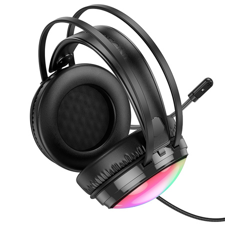 Borofone Over-Ear-Kopfhörer BO108 Flame Gaming mit Mikrofon schwarz