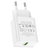 Borofone Netzladegerät BN5 Jingrui - USB - QC 3.0 18W weiß