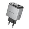 Borofone Netzladegerät BN20 Lena - USB + Typ C - PD 35W grau