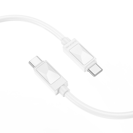 Borofone Kabel BX109 Joy - Typ C auf Typ C - 60W 3A 1 m weiß