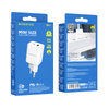 Borofone Netzladegerät BN7 - USB + Typ C - QC 3.0 PD 20W weiß