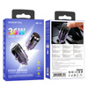 Borofone Kfz-Ladegerät BZ29B Outstanding - 2×Typ C - PD 36W 3A transparent-violett