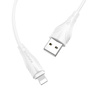 Borofone Kabel BX18 Optimal - USB auf Lightning - 2A 1 m weiß