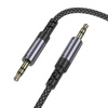 Borofone Kabel AUX BL24 Graceful - Typ C na jack 3,5mm - 1 metr czarny