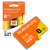 Borofone Karta pamięci MicroSD   8GB SDHC Class10 75MB/s