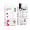 Borofone Netzladegerät BN29 Fuente - USB + Typ C - QC 3.0 PD 30W mit Kabel Typ C auf Lightning weiß
