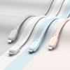 Borofone Kabel BX94 Crystal color - USB na Lightning - 2,4A 1 metr jasnoróżowy