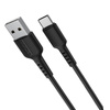 Borofone Kabel BX16 Easy - USB auf Typ C - 3A 1 m schwarz
