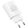 Borofone Netzladegerät BN1 Innovative - USB - 2,1A mit Kabel USB auf Typ C weiß