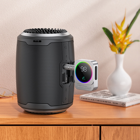 Borofone Bluetooth-AUX-Audioempfänger BC52 True Way silber