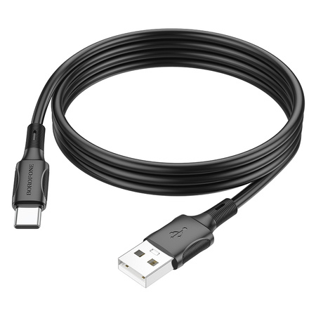 Borofone Kabel BX80 Succeed - USB na Typ C - 3A 1 metr czarny