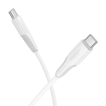 Borofone Kabel BX119 New - Typ C na Typ C - PD 60W 1 metr biały