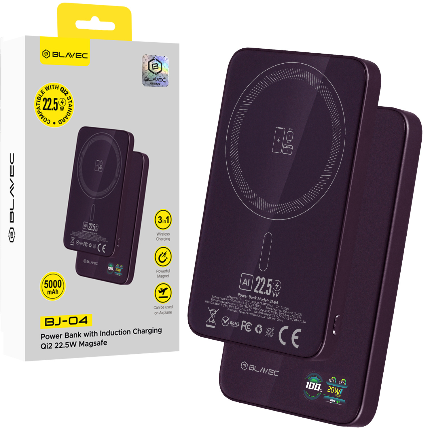Blavec BJ-04 – fioletowy