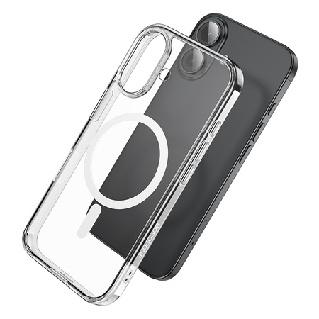 Borofone Hülle BI5 Ice Shield Magnetic Iphone 16 transparent