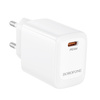 Borofone Netzladegerät BN28 Fuente - Typ C - PD 30W weiß