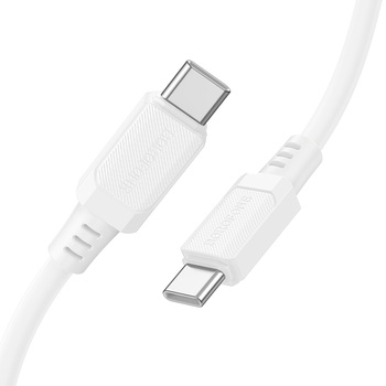 Borofone Kabel BX115 Lotto - Typ C auf Typ C - PD 60W 3A 1 m weiß