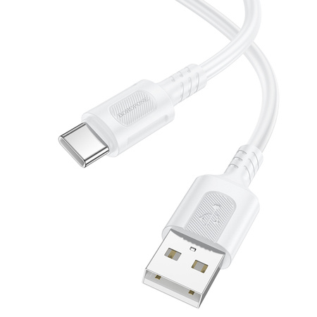 Borofone Kabel BX111 Feliz - USB auf Typ C - 3A 1 m weiß