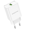 Borofone Netzladegerät BN5 Jingrui - USB - QC 3.0 18W weiß