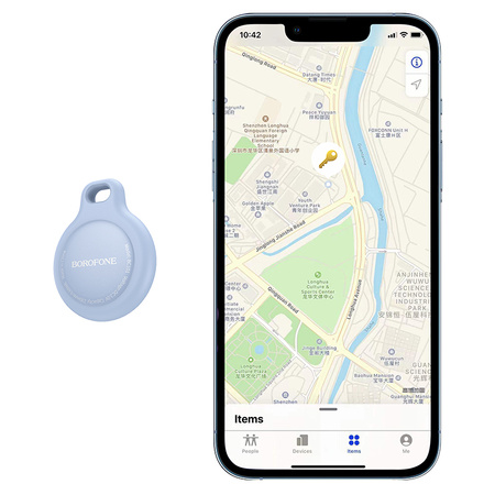 Borofone Bluetooth-Tracker BC101 Exquisite (nur Apple) schwarz