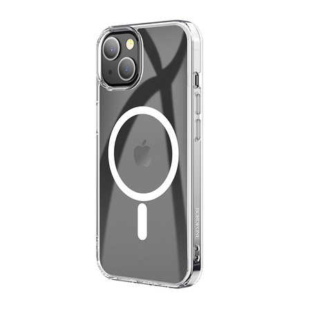Borofone Hülle BI5 Ice Shield Magnetic Iphone 15 Plus transparent