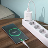 Borofone Netzladegerät BN1 Innovative - USB - 2,1A mit Kabel USB auf Typ C weiß