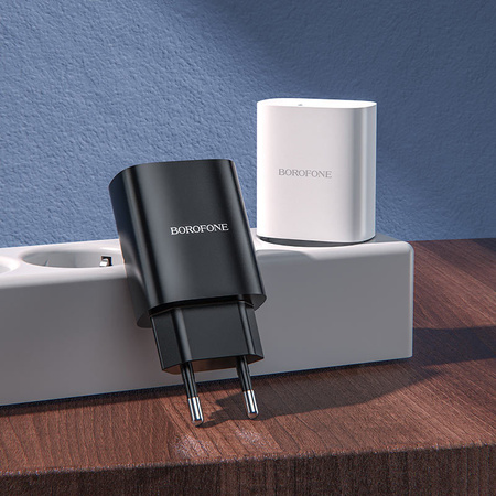 Borofone Netzladegerät BN1 Innovative - USB - 2,1A schwarz