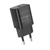 Borofone Netzladegerät BN13 Safety GaN - Typ C - PD 30W schwarz