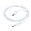 Borofone AUX-Kabel BL21 Lemon - Typ C auf Klinke 3,5mm - 1 m blau