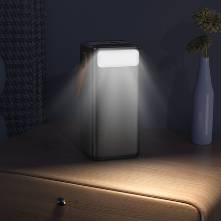 Borofone Power Bank 50000mAh BJ66A Magnifico - 2xUSB + Typ C - QC 3.0 22,5W + PD 20W czarny