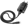 Borofone Netzladegerät BN1 Innovative - USB - 2,1A mit Kabel USB auf Typ C schwarz