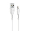 Borofone Kabel BX51 Triumph - USB auf Lightning - 2,4A 1 m weiß