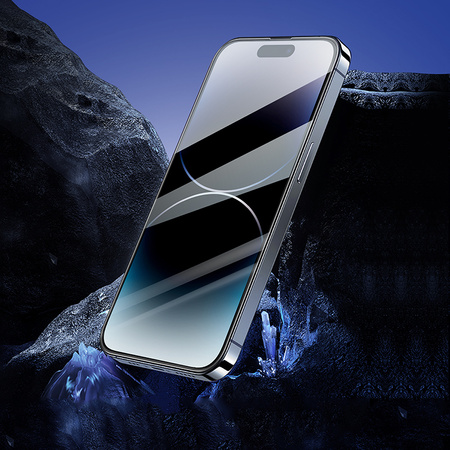 Borofone Panzerglas BF6 Diamond Armor Full Screen HD für iPhone 15 Pro - 10 Stück