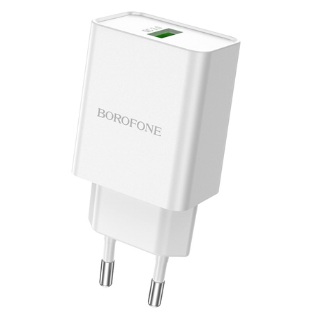 Borofone Netzladegerät BN5 Jingrui - USB - QC 3.0 18W weiß