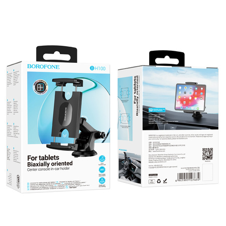 Borofone Uchwyt Samochodowy BH100 Airy tablet na deskę czarny