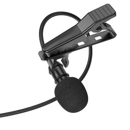 Borofone Ansteckmikrofon BFK11 Elegant Lightning schwarz