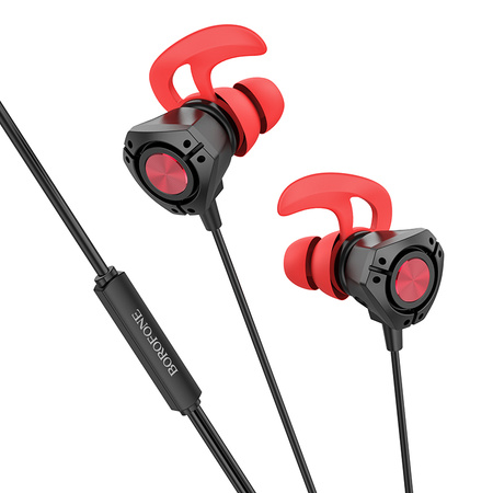 Borofone Kopfhörer BM81 Happy Gaming mit Mikrofon schwarz