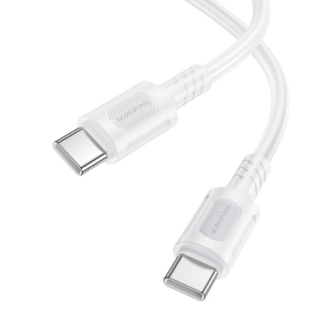 Borofone Kabel BX111 Feliz - Typ C auf Typ C - 60W 3A 1 m weiß